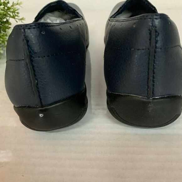 Easy Street Women Purpose Slip On Flat Loafers Navy Comfort Footbed - Picture 3 of 8